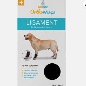 ZenPet OrthoWraps Ligament DOG wrap FOR INJURY PREVENTION & RECOVERY SZ MEDIUM